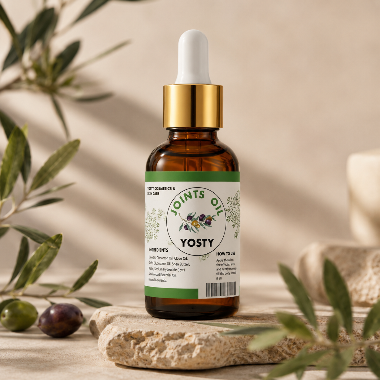 YOSTY Joints Oil  50ml – Natural Relief for Everyday Comfort